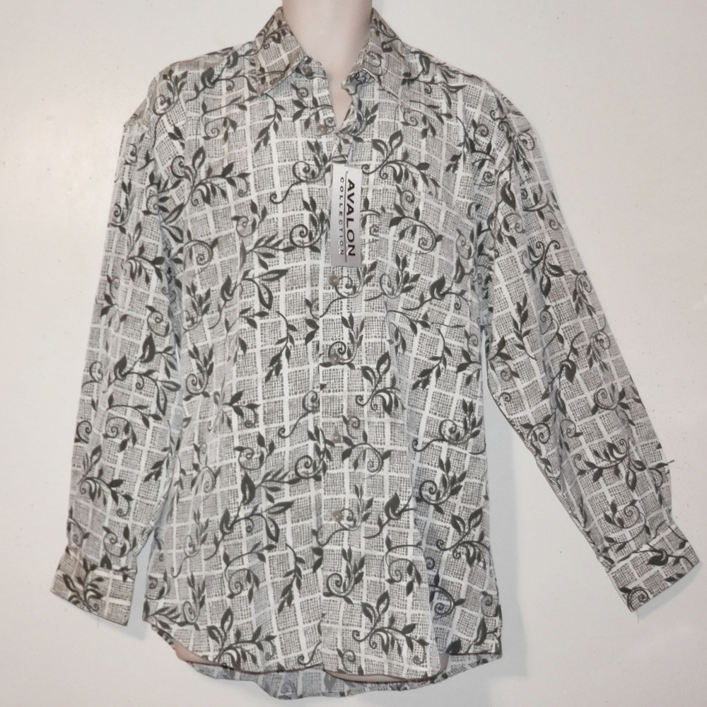 Avalon L Mens Button Shirt Long Sleeve E204